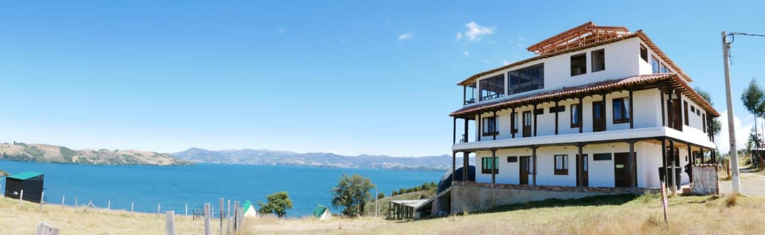 Hotel Tota Eliseo Playa Blanca Lago De 托塔 外观 照片