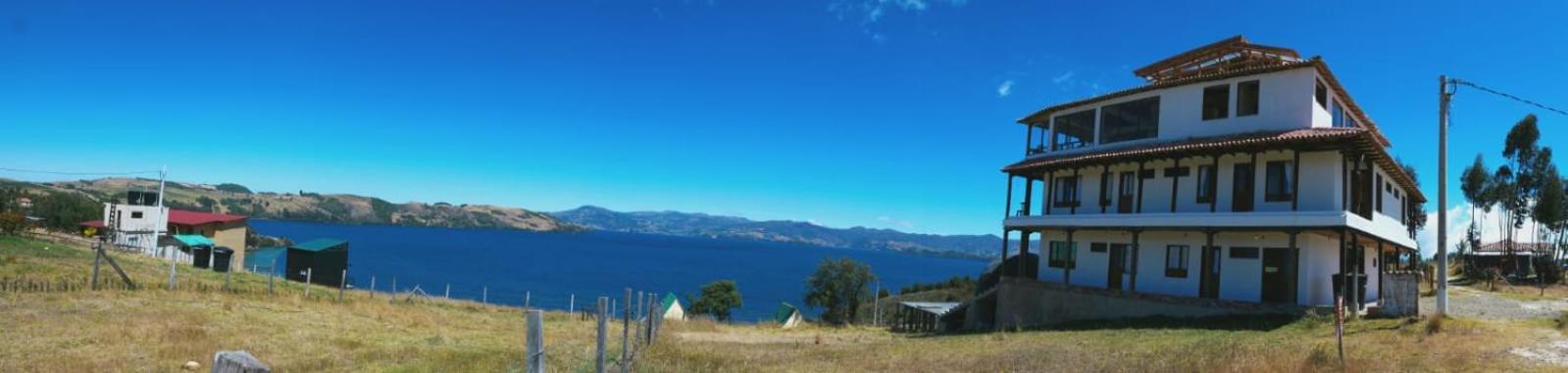 Hotel Tota Eliseo Playa Blanca Lago De 托塔 外观 照片
